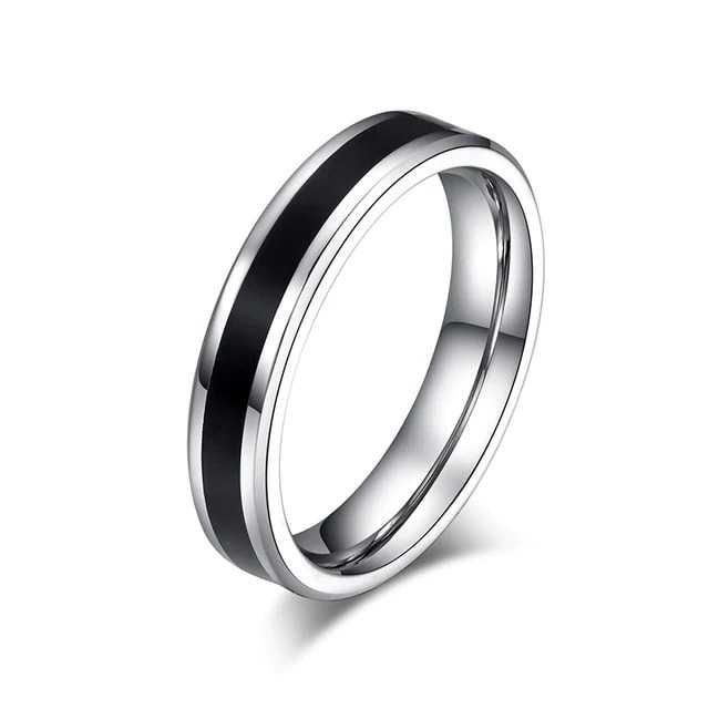 Aliança 4mm e 6mm em Aço para Casamento ou Namoro- REF00004