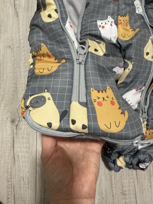 Комбінезон-кокон дитячий теплий від 0 до 1 року. Новий