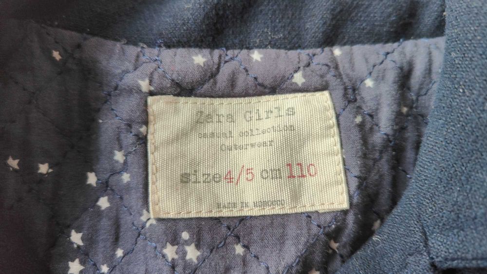 Płaszcz Zara Girls rozm. 110