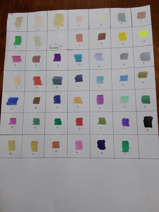 Акрилові маркери 48 штук "Acrylic marker  48 colors "