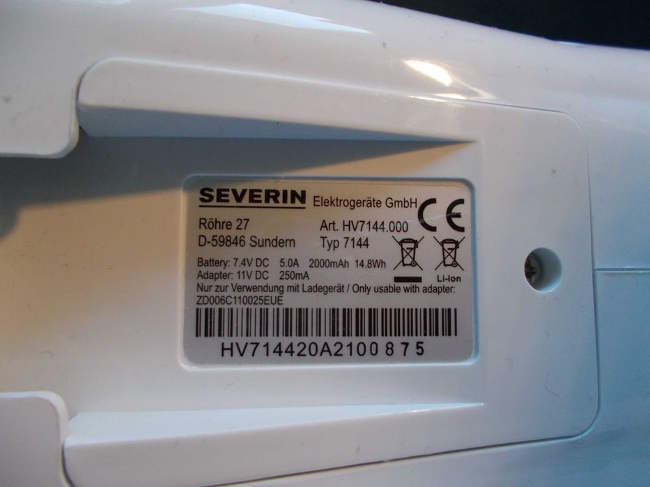 mały ręczny odkurzacz Severin S´POWER home & car HV7144