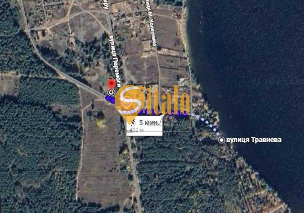 Ділянка під забудову в Сухолуччі біля лісу та води