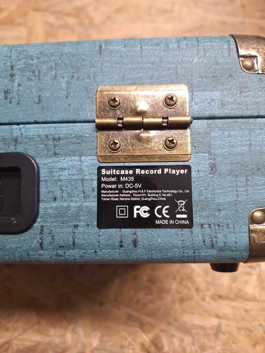 Gramofon Vintage 3-Speed ​​Bluetooth Vinyl Gramofon z głośnikiem