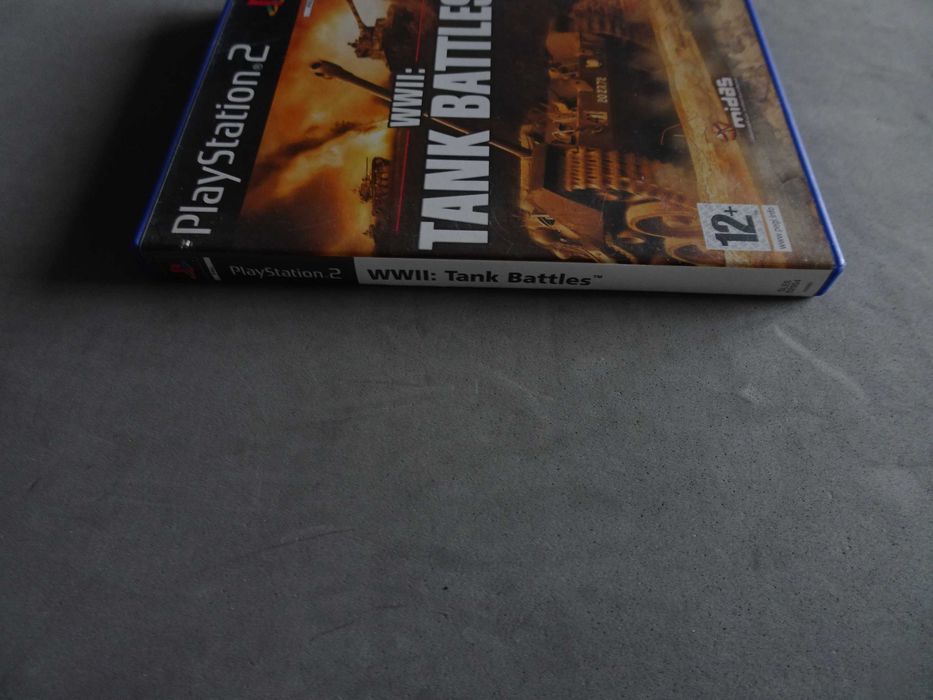 Jogo Playstation 2 PS2 - WWII: Tank Battles