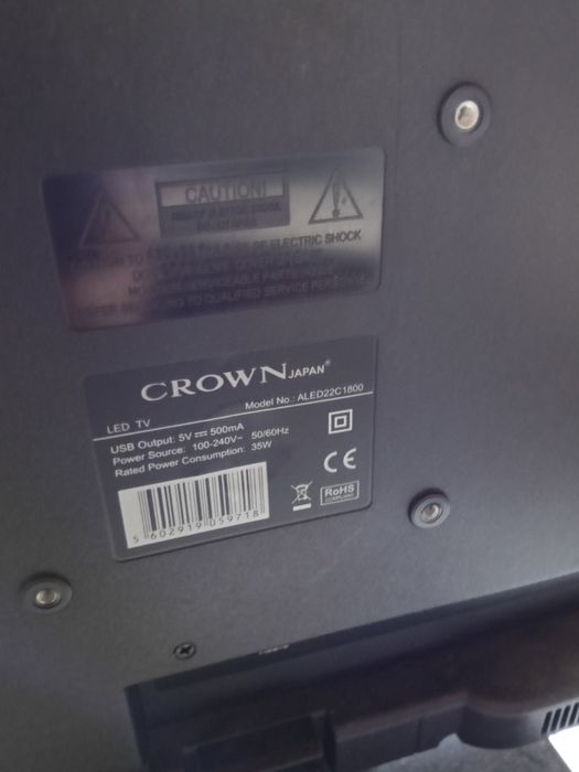 Vendo 2 monitores Crown Led 23 "