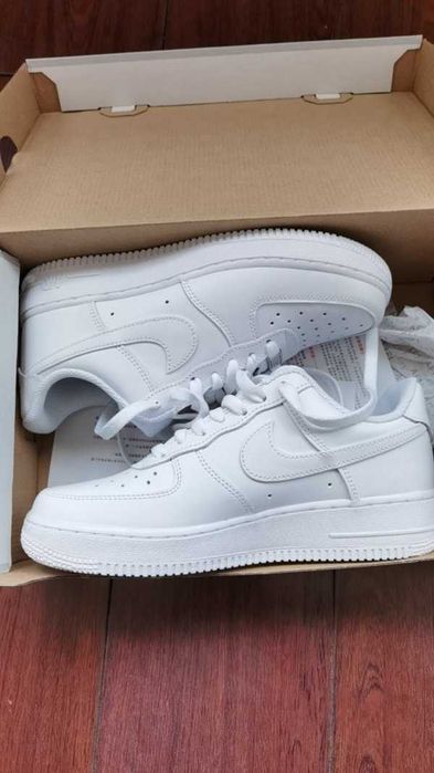 Buty meskie Mokasyny Nike_Air_Force_1_Low '07_Biały R.44