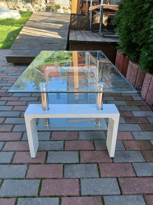 Stolik kawowy szklany