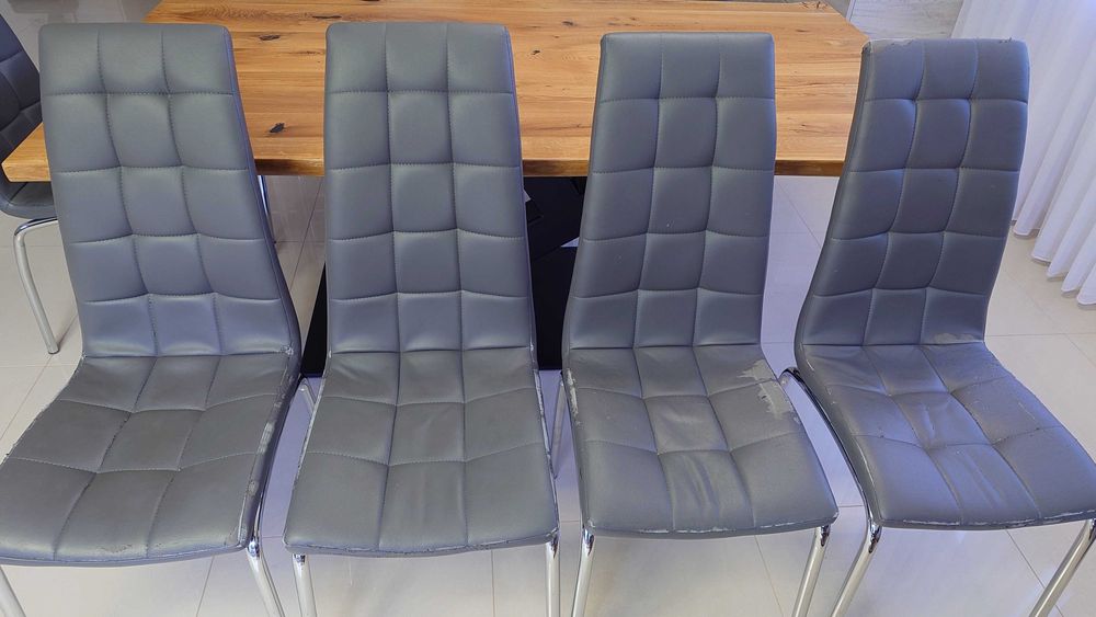 Krzesła do salonu jadalni 8 szt