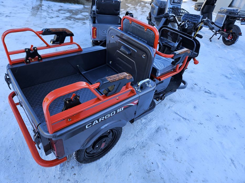 Трицикл электро ГРУЗОПАССАЖИРСКИЙ  трехколесный электротрицикл tr1 tr5