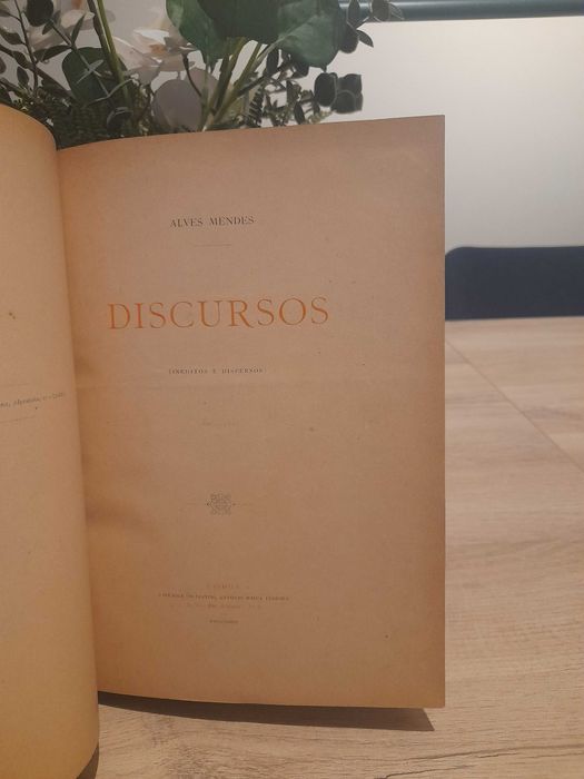 DISCURSOS (Inéditos e Dispersos), 1886 a 1888