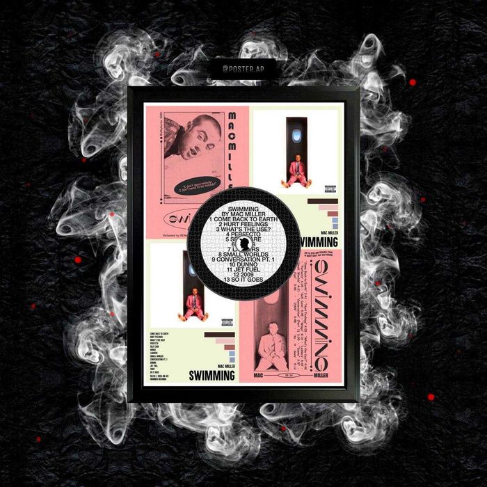 ПОСТЕР музикальний Mac Miller Motörhead Metallica Lynyrd Skynyrd Metal