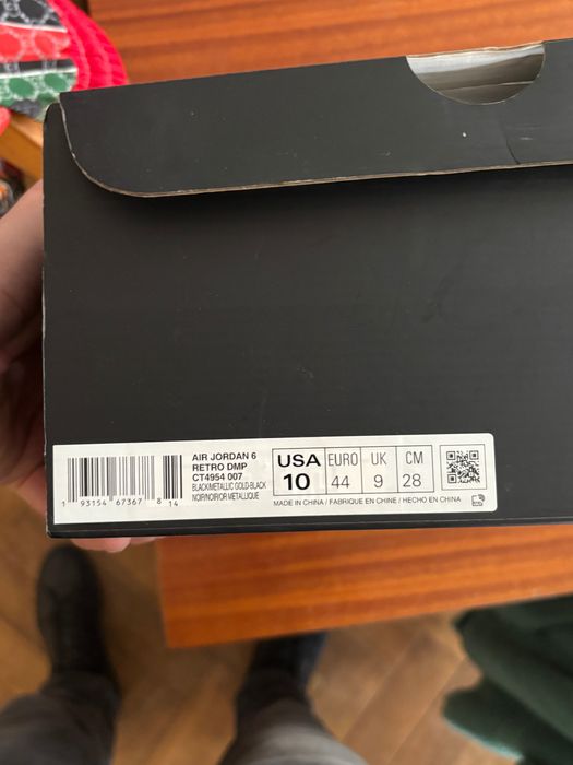 NIKE air Jordan 6 retro se dmp 44'