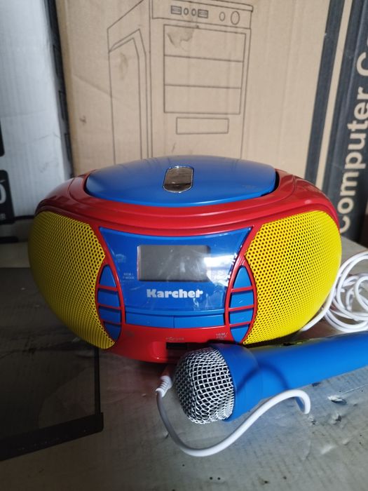 Radio Boombox z Karaoke KarcherRR 5026 FM CD AUX USB MP3