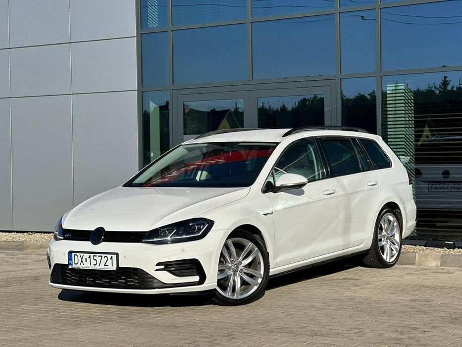 Volkswagen Golf Variant R-LINE FullLED Łopatki Alkantara Grzany fotel+Masaż Asystent GWARANCJA
