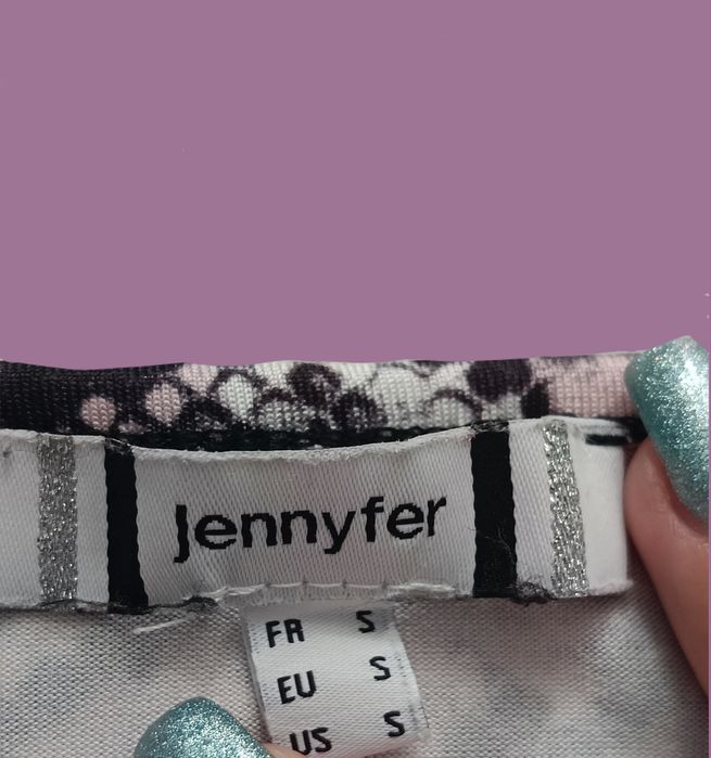топ Jennyfer зі зміїним принтом