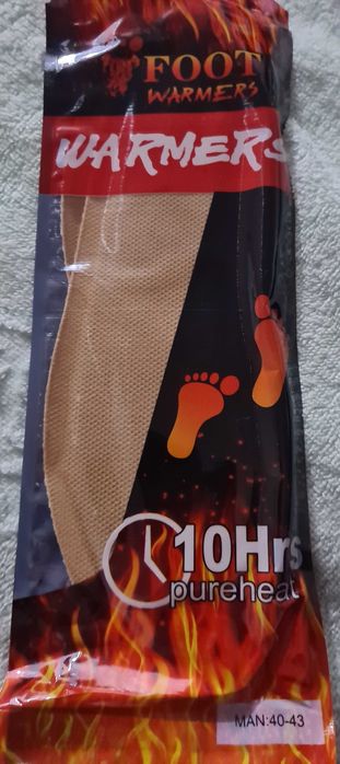 Самоклеющая Термо грелка для ног.&