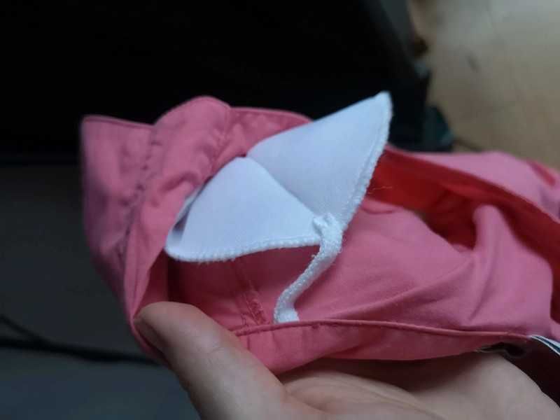 ERFO łososiowa koszula z ściągaczem r. 48