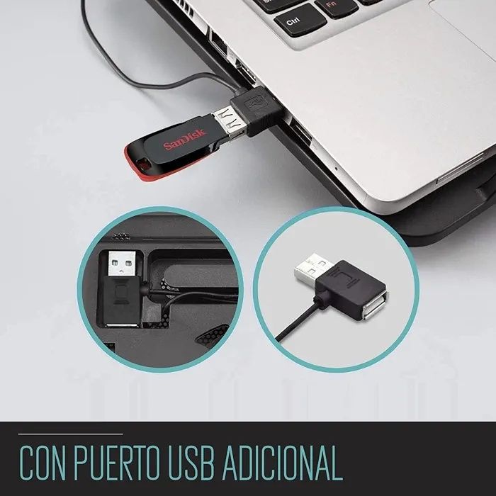 Suporte para computador portátil 17" com sistema de refrigeração e  ângulo de visão