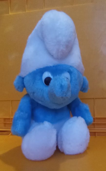 Peluche Smurf Wallace Berrie da Peyo