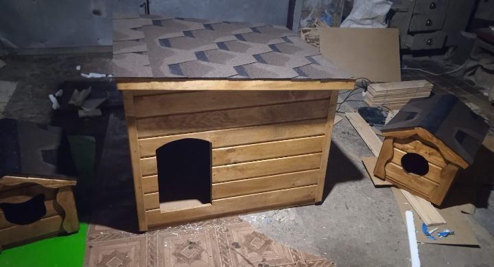 Будки для собак (утеплені)