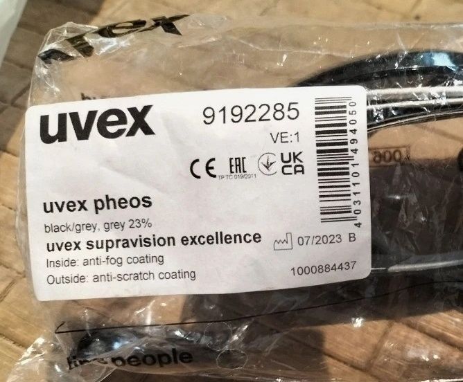 Nowe okulary uvex