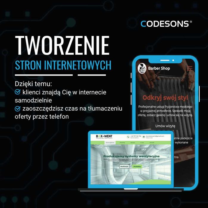 Strony www dla firm – Leszno