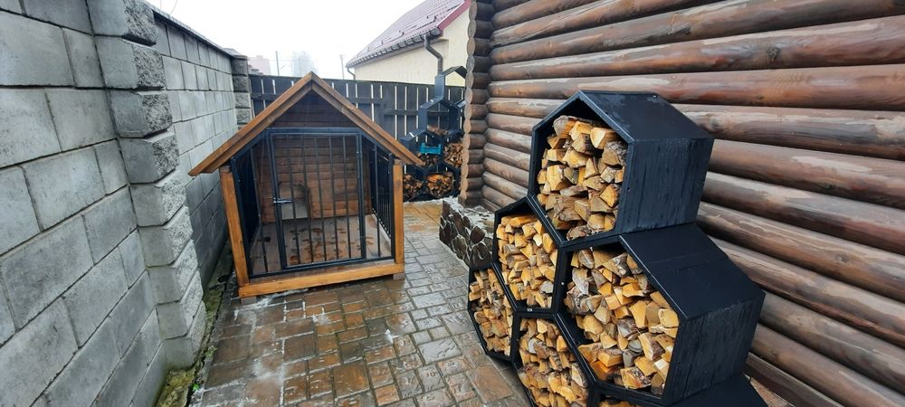 Воль'єр для сабак, собача будка, домик для собак