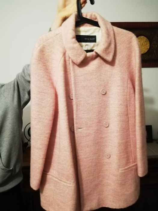 Casaco em fazenda leve, rosa velho claro, 7/8.