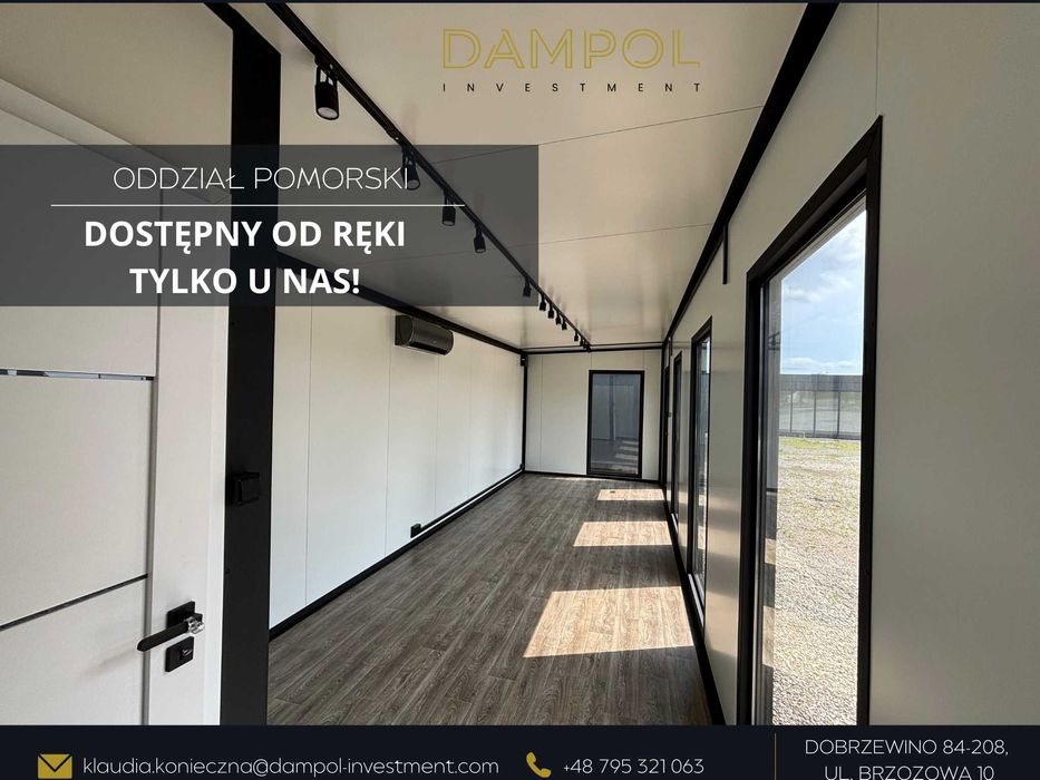 pawilon biurowy 9x3/ domek letniskowy, całoroczny 27m2/ handlowy