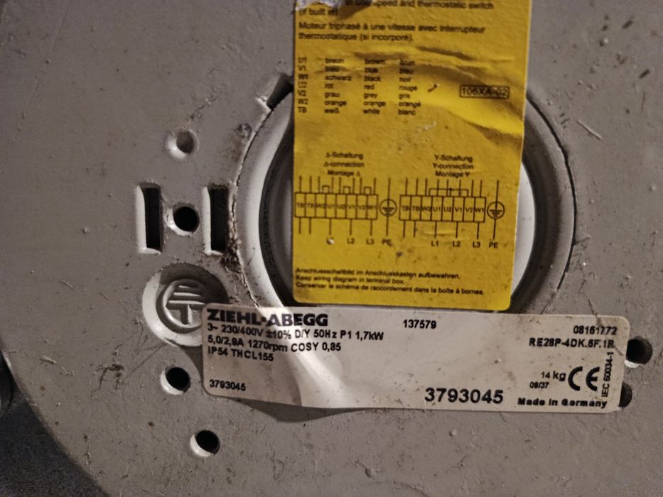 Канальний вентилятор Östberg 600х300.