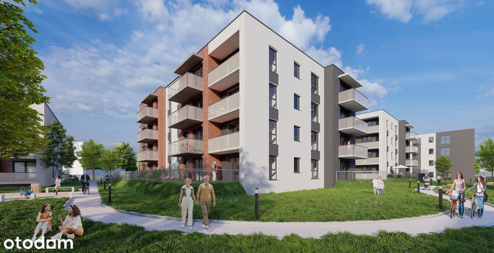 2-pokojowe mieszkanie 46m2 + balkon