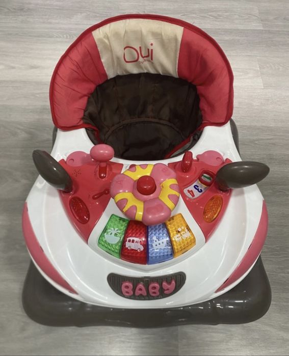 Andarilho musical oui baby - rodas borracha