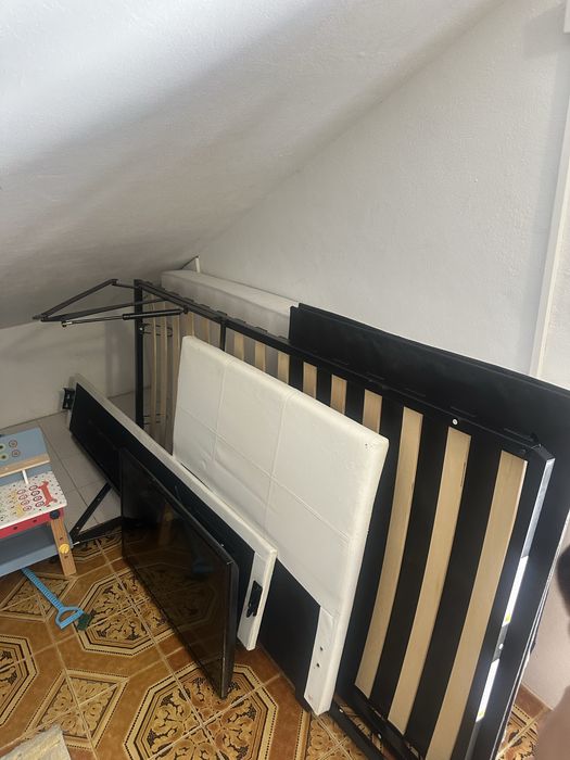 Cama com arrumacao