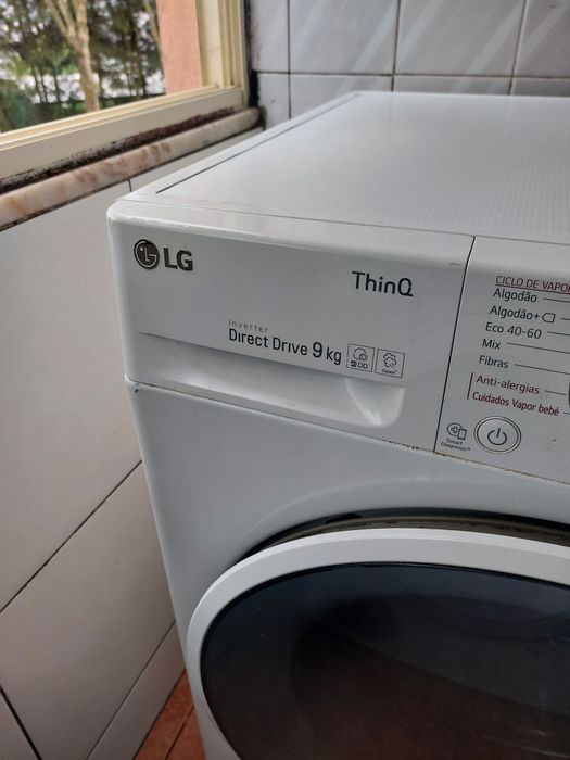 Máquina de Lavar Roupa Lg, 9kgr 1400rpm