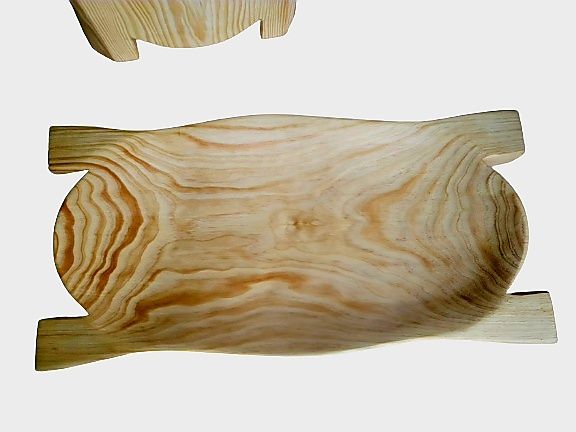 Korytka drewniane do cateringu restauracji Tacki niecki od stolarza