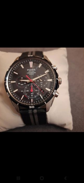 Zegarek męski Pulsar Chronograph Solar