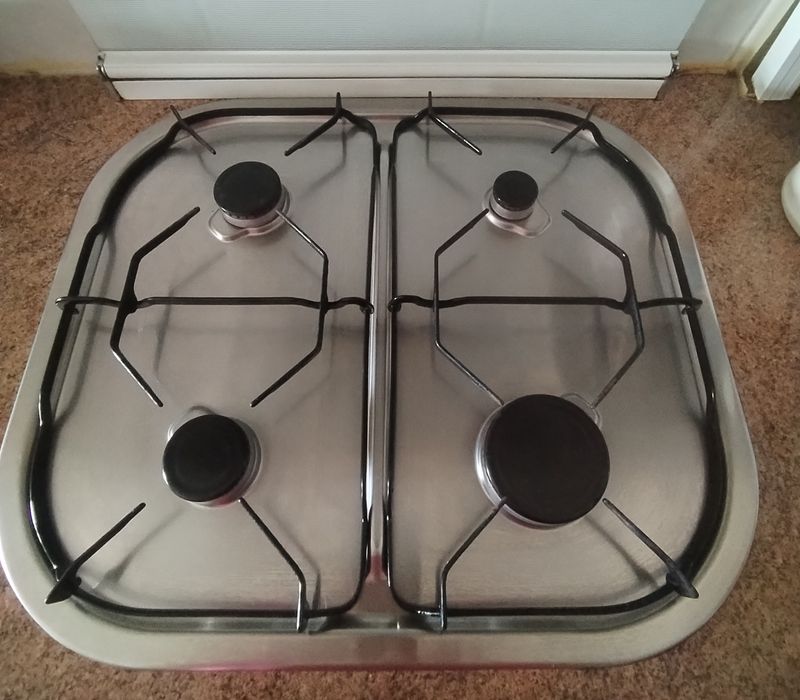 Placa a gás da Teka com 4 queimadores