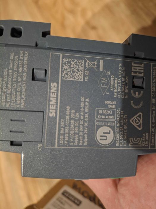 Sterownik Siemens LOGO