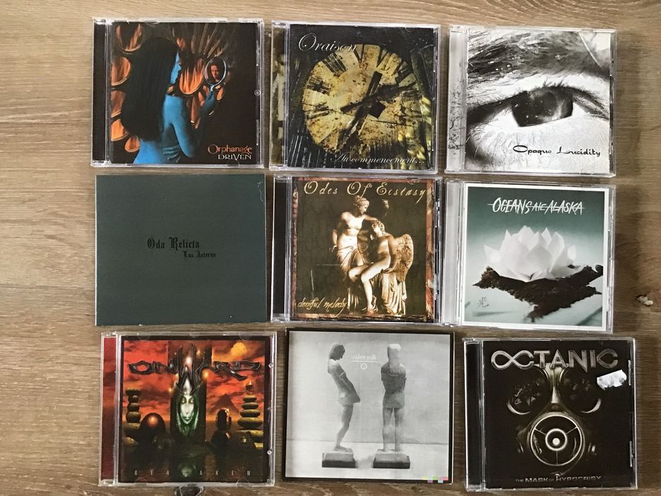 CDs metal , rock letra O + P  todos a 2€