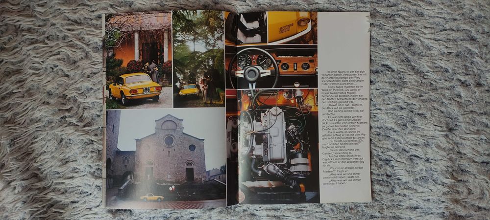 Prospekt Triumph Spitfire 1500