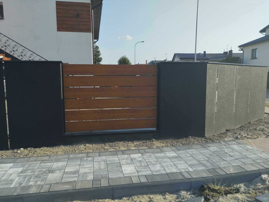Ogrodzenia Palisadowe Stalowe Almuiniowe Producent Ogrodzen