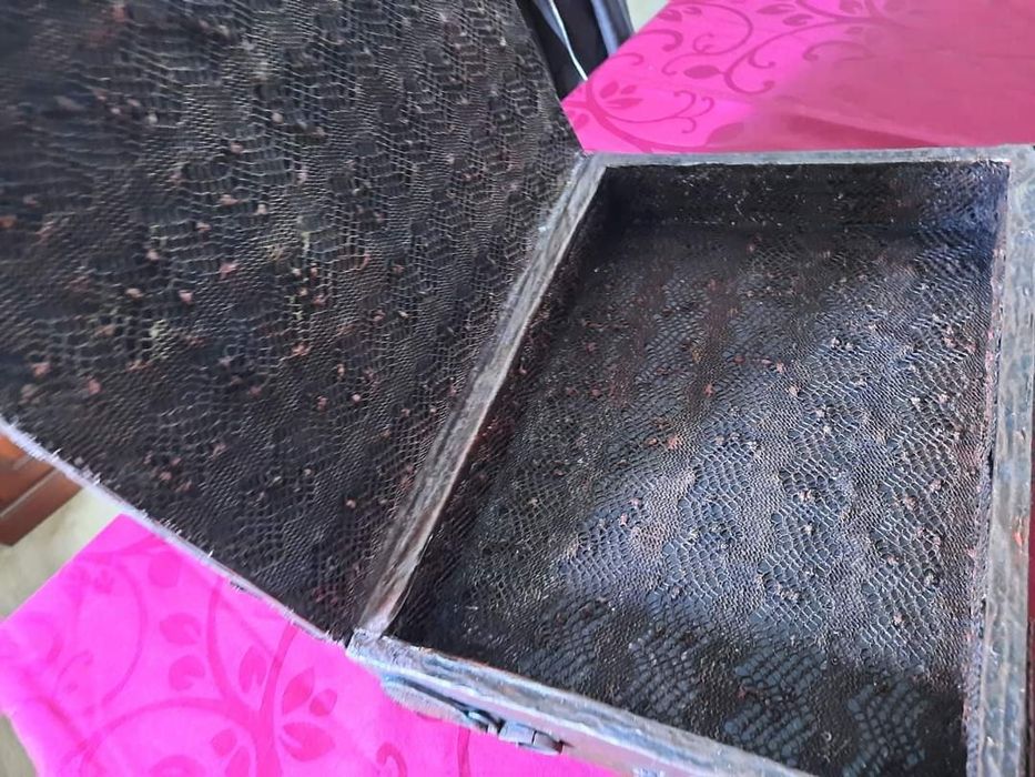 Caixa lembranças reciclada