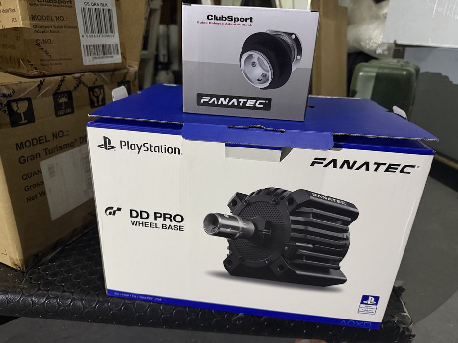 Fanatec dd pro 8 nm com QR1