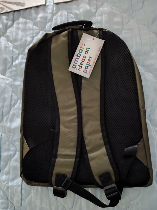 Mochila verde tropa da Ambar NOVA