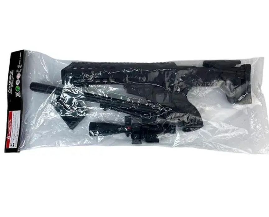 Снайперская детская винтовка 64см, на пульках 6мм, 991