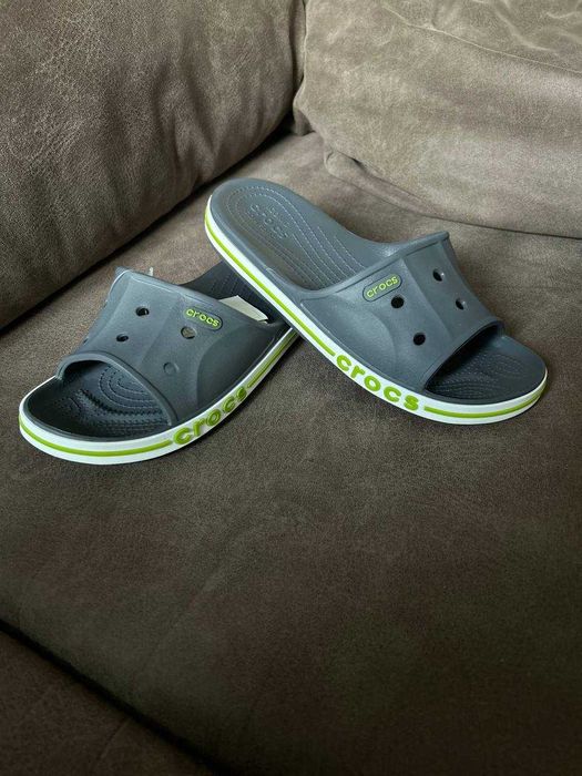 Уценка! Чоловічі Crocs Bayband Slide Charcoal 40-41р m8