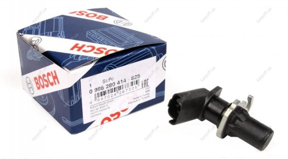 Датчик коленвала Citroen Peugeot Fiat (1996-2007) 2.0 HDi, 9635732980, 0986280414