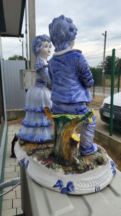 Великі вінтажні порцелянові фігури