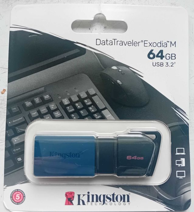 pendrive Kingston 64 GB - Nowy