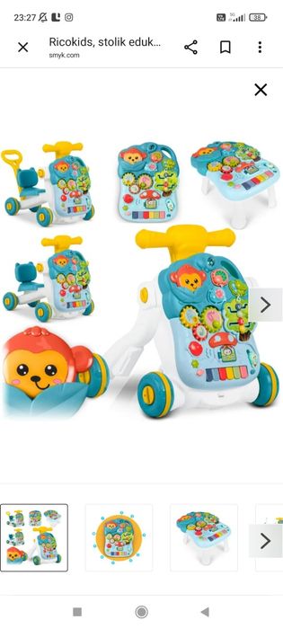 Pchacz 3w1 ricokids